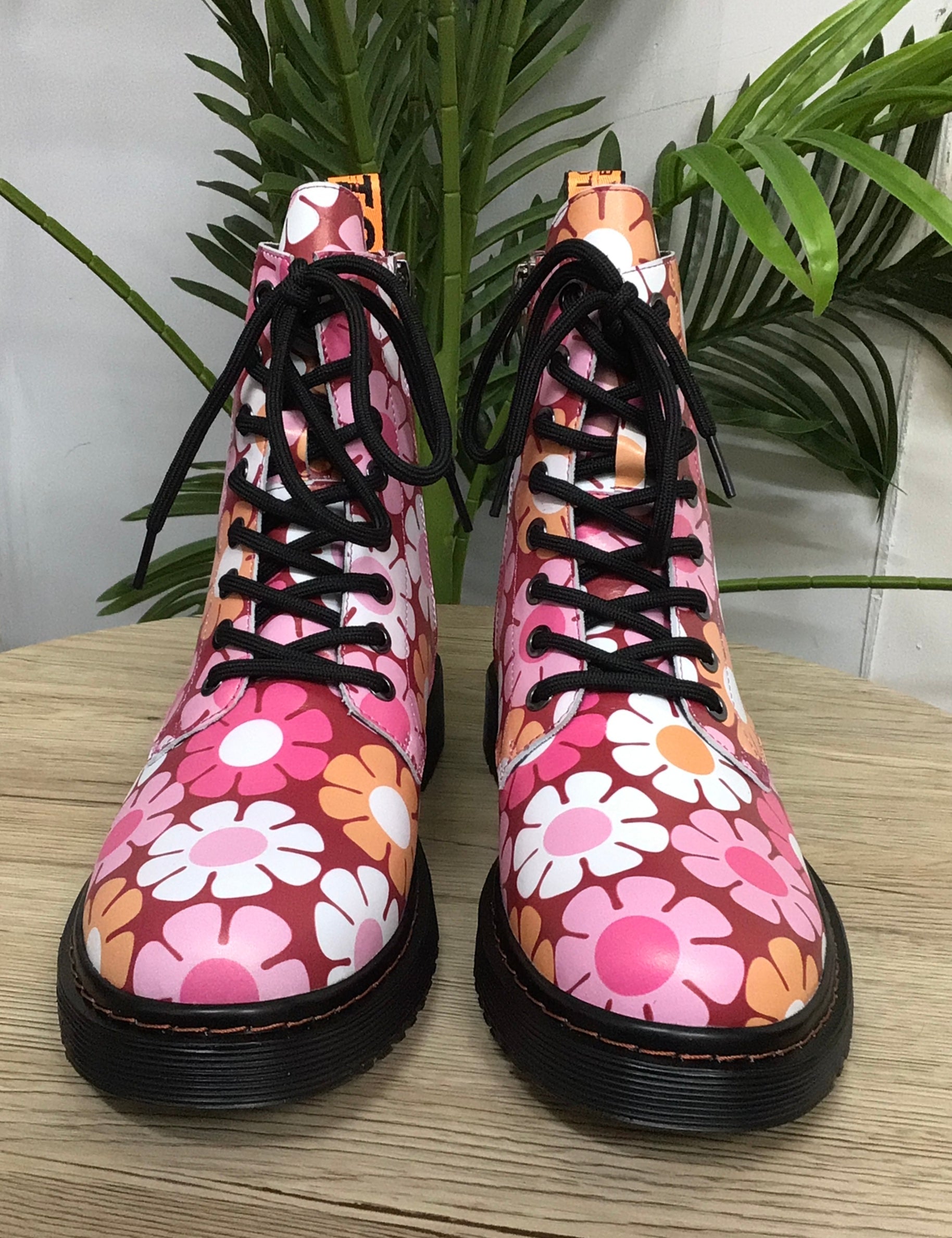 DEPTH Pink Floral Boot