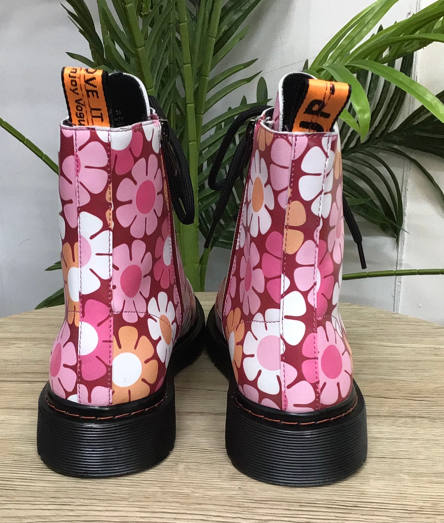 DEPTH Pink Floral Boot