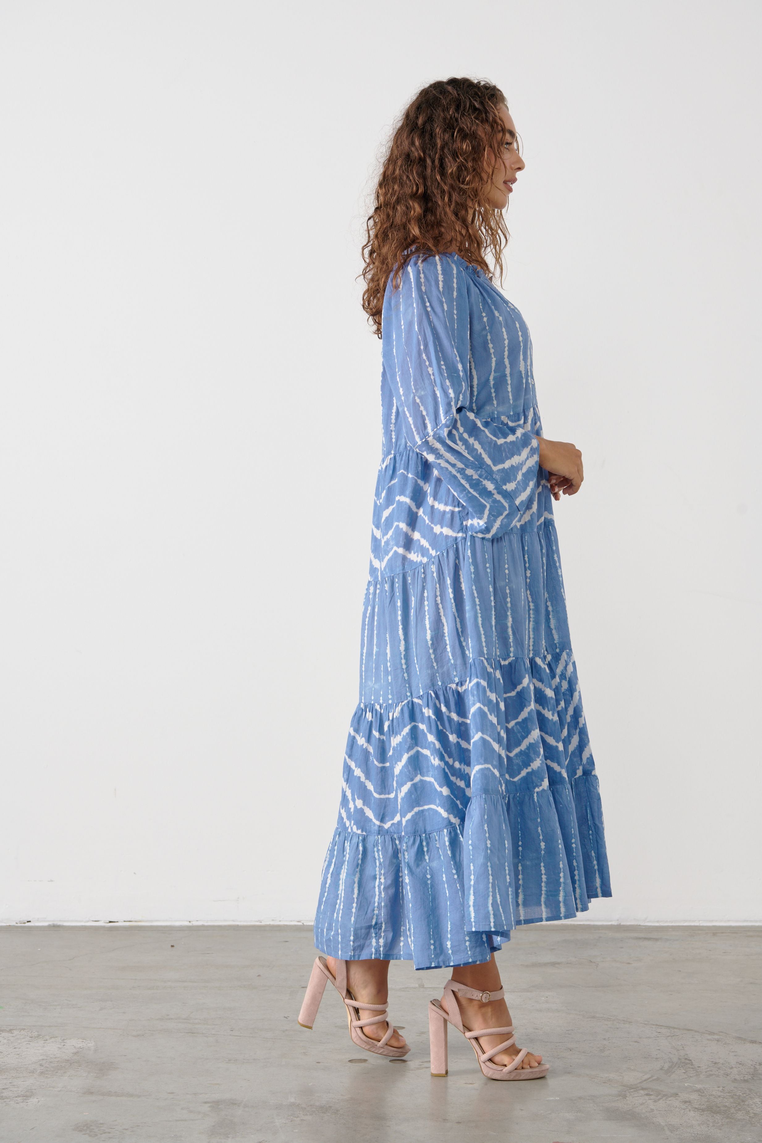 MULTI TIER Maxi Dress