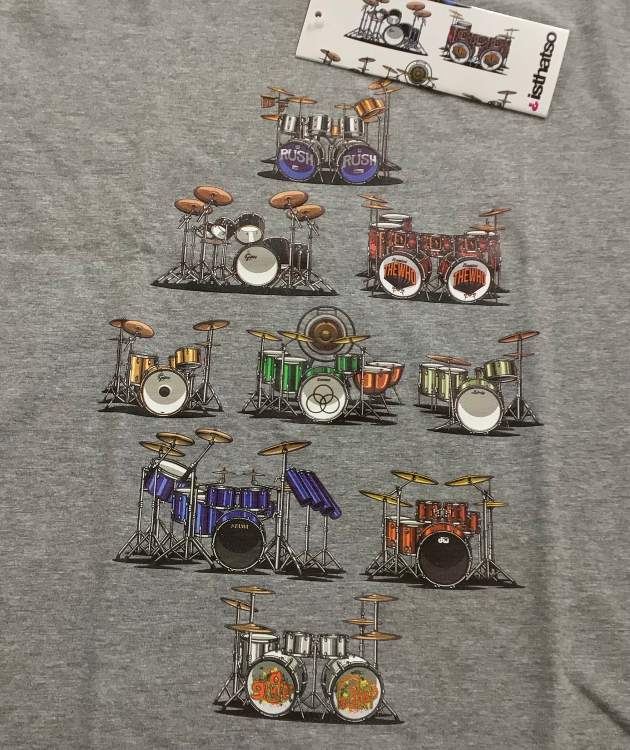 FAMOUS Drum Kits T-shirt